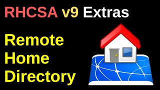 Remote Home Directory  RHCSA v9 Extras [upl. by Htide665]