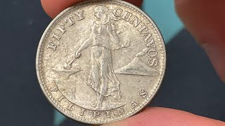 1944S Philippines 50 Centavos Coin • Values Information Mintage History and More [upl. by Ecyarg]