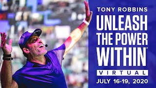 Unleash the Power Within VIRTUAL Event  Tony Robbins [upl. by Fromma]