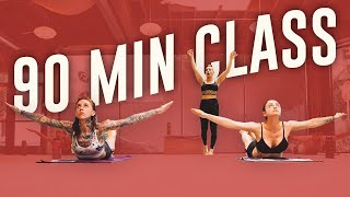 90 Minute Hot Yoga Class 26  2 with Bianca Costa [upl. by Fredelia]