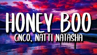 CNCO amp Natti Natasha  Honey Boo LetraLyrics [upl. by Mitman76]