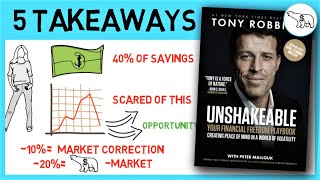 UNSHAKEABLE – TOP 5 TAKEAWYAS BY TONY ROBBINS [upl. by Turino]