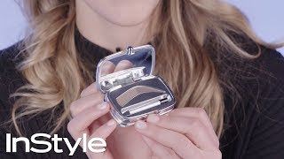 How to Apply Eyebrow Powder  InStyle [upl. by Brok]