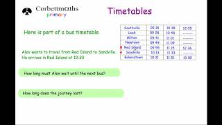 Timetables  Primary [upl. by Marven]