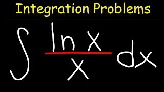 Integral of lnxx [upl. by Luoar]