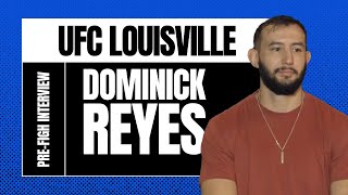 Dominick Reyes full UFC Louisville prefight media day interview [upl. by Egas]