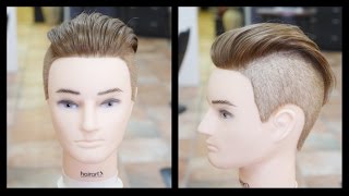 Mens Undercut Haircut Step by Step Tutorial  TheSalonGuy [upl. by Kallick]