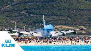 Big plane short runway  Cockpit Tales  KLM [upl. by Atiluj]