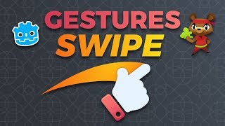 How to Detect Gestures and Swipes in Godot tutorial [upl. by Danita]