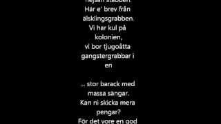 Cornelis Vreeswijk  Brev från Kolonien Lyrics [upl. by Terrell]