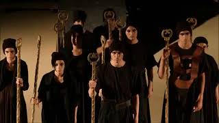 Ancient Greek Theater performance Agamemnon  Aeschylus tragedy [upl. by Norbel]