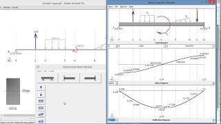 Análisis de una viga en MDSolids [upl. by Alvarez]
