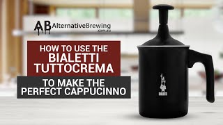 How to Use the Bialetti Tuttocrema Milk Frother [upl. by Giorgio]