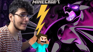 Ultimate Ender Dragon Boss Fight in Minecraft 10 [upl. by Ahsinut]