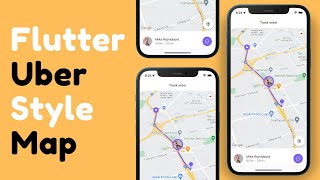 Flutter Google Map With Live Location Tracking [upl. by Favien]