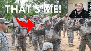 Reacting To MY Basic Training Video At Fort Benning [upl. by Yenaiv]