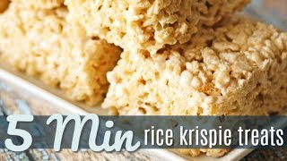 Microwave Rice Krispie Treats [upl. by Flodur]