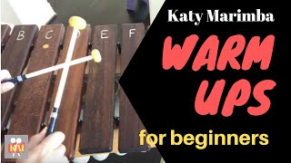 KM Marimba Beginner Warm Ups for your students [upl. by Atires]