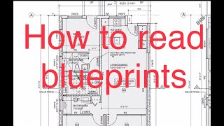 How to read Architectural Blueprints [upl. by Alyssa]