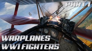 Warplanes VR  WW1 Fighters Gameplay on Oculus Quest 2 [upl. by Omsoc]