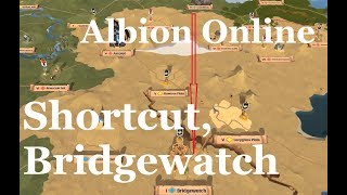 Albion Online  Caerleon to Bridgewatch fast almost safely [upl. by Little]