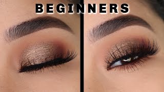 EASY Eyeshadow Tutorial For Hooded Eyes [upl. by Gnanmas894]