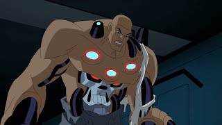 Luthor Turns into Brainiac  Justice League Unlimited [upl. by Lebasy69]