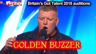 Gruffydd Wyn Roberts GOLDEN BUZZER Opera Singer Auditions Britains Got Talent 2018 BGT S12E06 [upl. by Nereen]