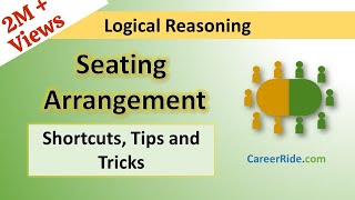 Seating Arrangement  Tricks amp Shortcuts for Placement tests Job Interviews amp Exams [upl. by Laved]