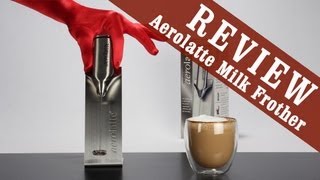 Aerolatte Milk Frother  Exclusive Review [upl. by Ennovi]