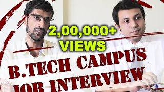 BTech Campus Placement  Job Interview  buZZing Interview 07  Praveenkumar Reddy  Reenactment [upl. by Elnukeda]