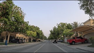 4K  Dubai  Jumeriah Park Villas  Day Drive  UAE [upl. by Aleacim274]