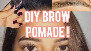 DIY Brow Pomade [upl. by Edmea864]