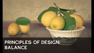 Principles of Design Balance [upl. by Colyer]