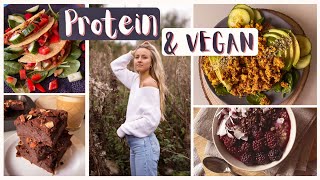 PROTEIN REZEPTE VEGAN ⫸ gesunde leckere amp einfache Gerichte mit viel pflanzlichem Protein [upl. by Trilby984]