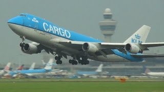 Vliegtuigen spotten op Schiphol  Plane spotting at Schiphol [upl. by Kery]