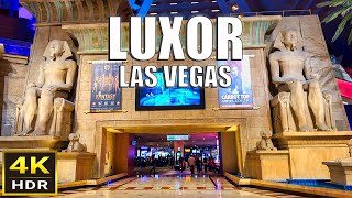 Luxor Las Vegas Walk  October 2023 [upl. by Eahsal]