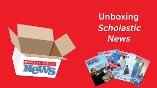 Unboxing Scholastic News [upl. by Ezitram]