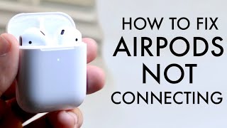 How To FIX AirPods Not Connecting 2021 [upl. by Siravaj]