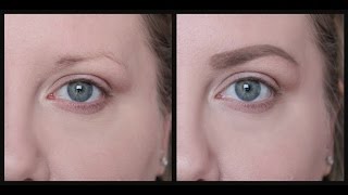 HOW TO FILL IN SPARSE EYEBROWS [upl. by Ranie]