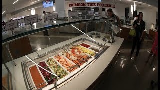 Alabama Footballs New Dining Facility [upl. by Dyal907]