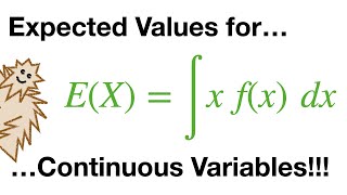 Expected Values for Continuous Variables [upl. by Forster]