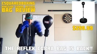 Ringside Cobra Reflex Bag REVIEW HOW TO USE THE COBRA BAG THAT ALL THE PROS USE LIKE RYAN GARCIA [upl. by Goodden]