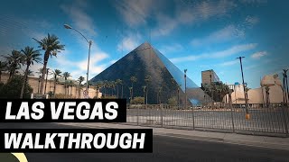 Luxor Hotel amp Casino Walkthrough Tour  Las Vegas 2020 [upl. by Demah]