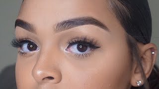 EYEBROW TUTORIAL BEGINNER FRIENDLY [upl. by Lainahtan931]