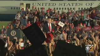 President Trump Campaigns In Northcentral Pa [upl. by Alaekim]