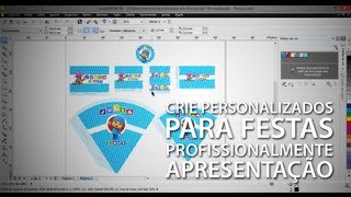 Como criar personalizados de festa profissionalmente  Apresentação [upl. by Jerroll491]