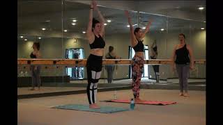 Bikram Yoga 60 minutes with littleredyogini [upl. by Eirual56]