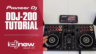 Pioneer DJ DDJ200 Smart rekordbox DJ Controller  Tutorial tips demo and review [upl. by Avitzur655]