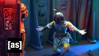 Boba Fett Wins  Robot Chicken  Adult Swim [upl. by Scholem]